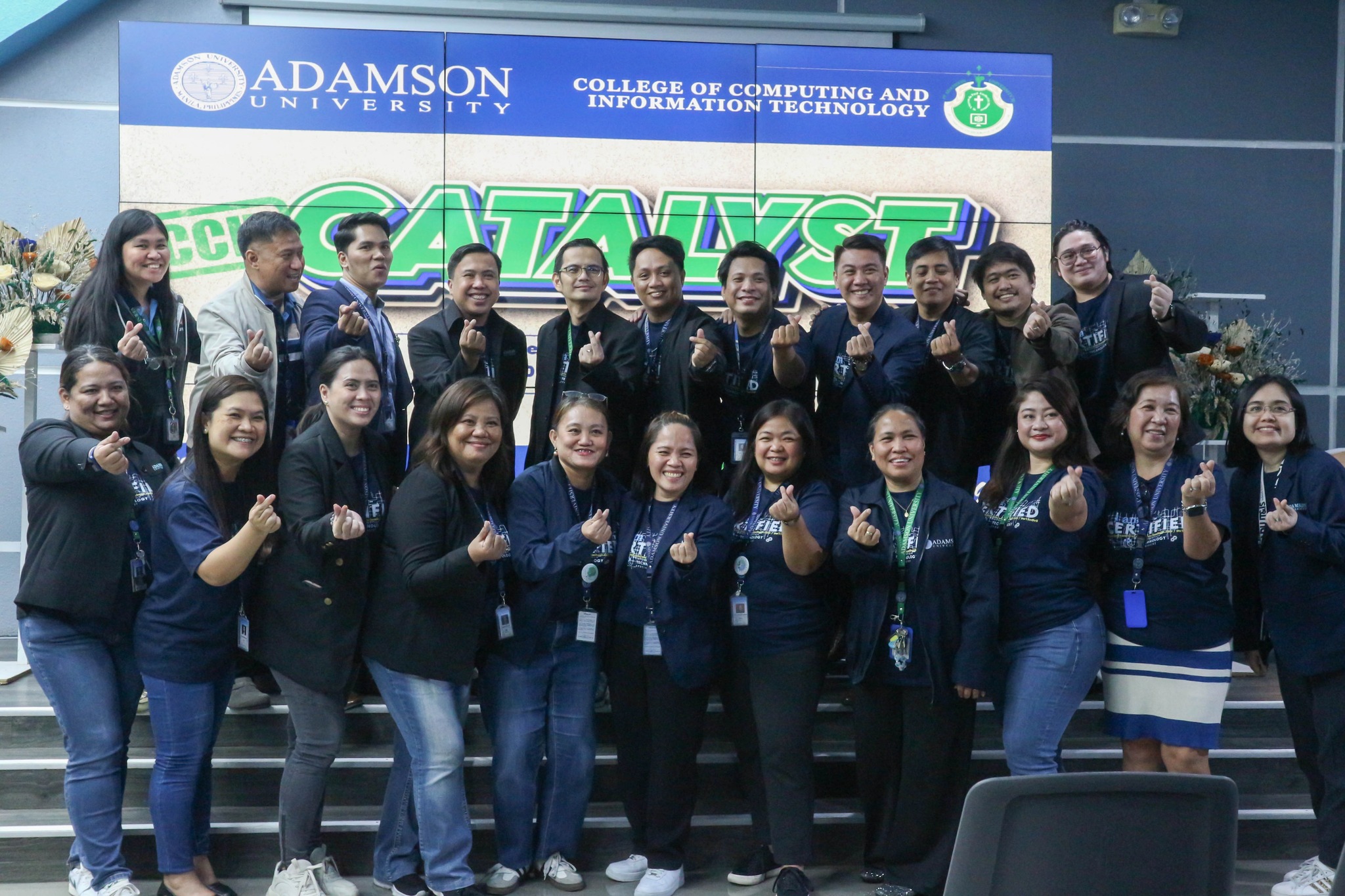 Adamson University campus exterior
